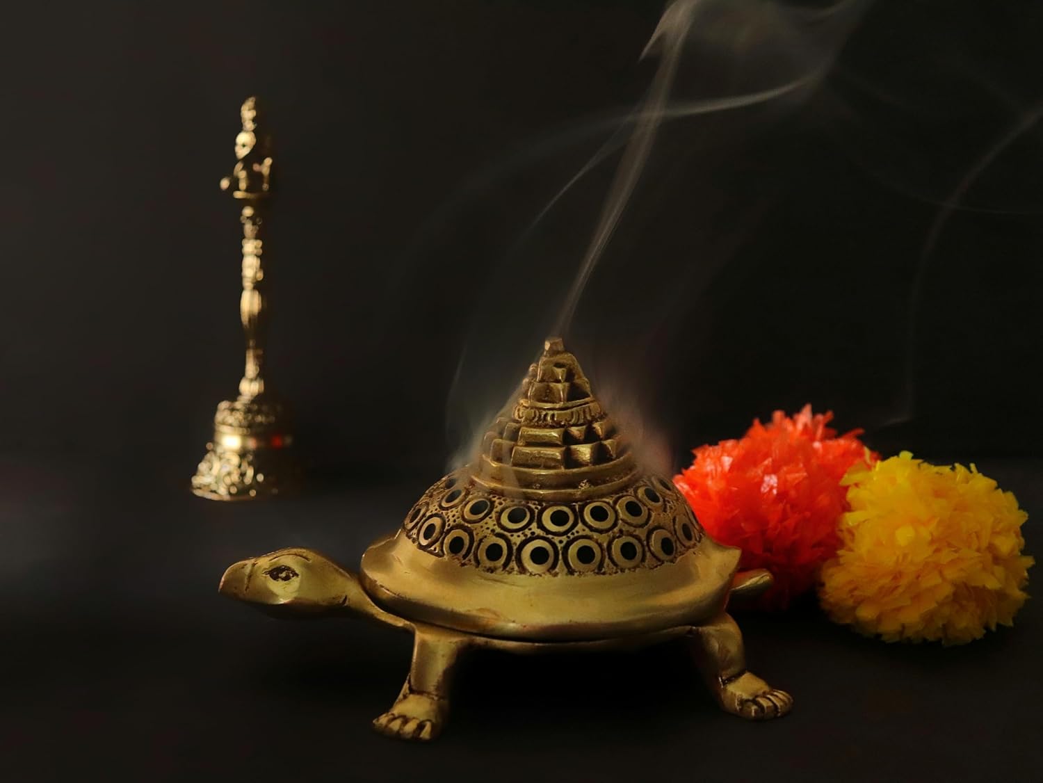 Brass Dhoop Holder - 5.75 Inch