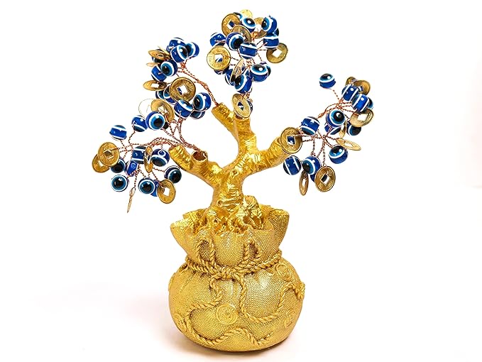 Blue Evil Eye (Money Tree) 7 Inch