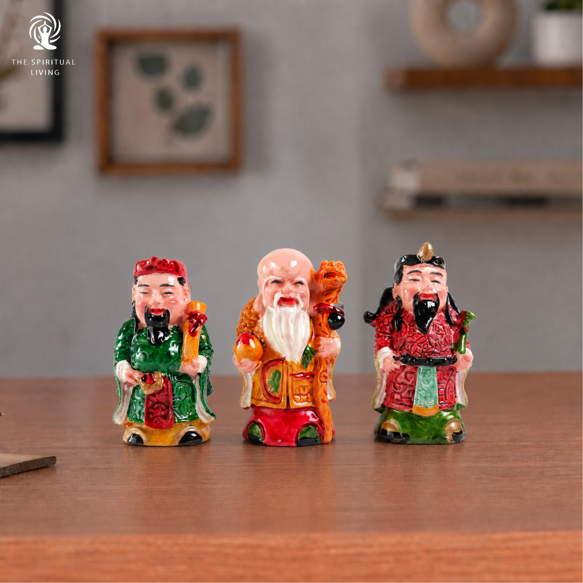 Colourful Resin Fuk LUK Sau - 2 Inch
