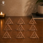 Copper Vastu Helix for South East - 9 Pcs Set