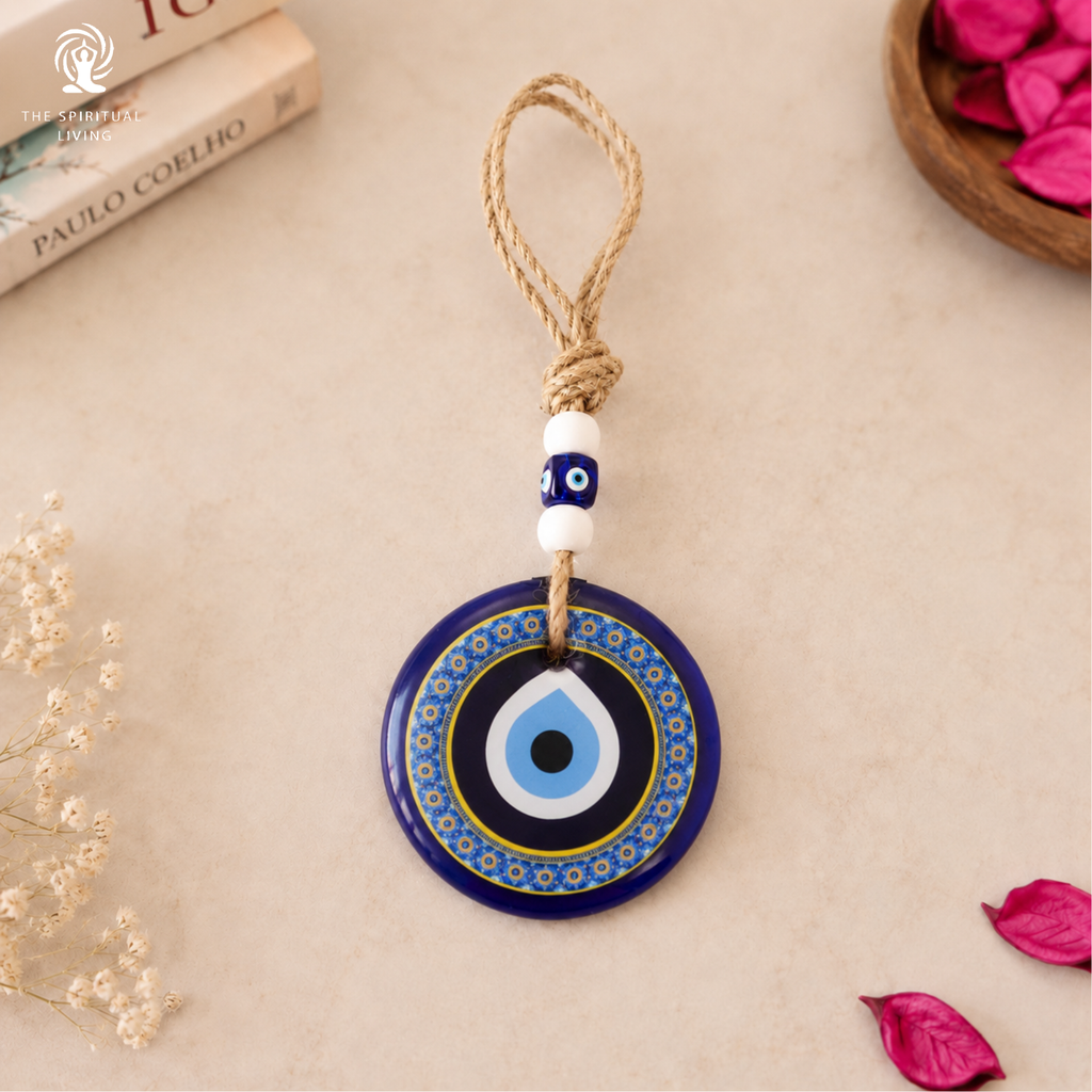 Evil Eye Hanging for Home Entrance - 8 Inch