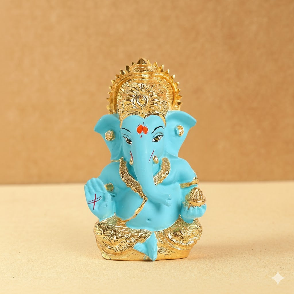Ganesha Idol – Home Decor Figurine | 4.5 Inch