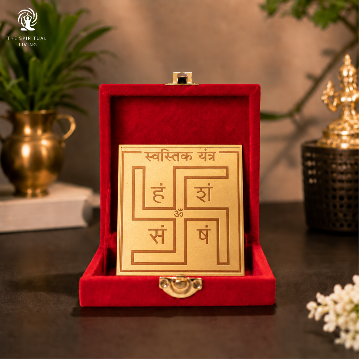 Shree Swastik Yantra (Copper)