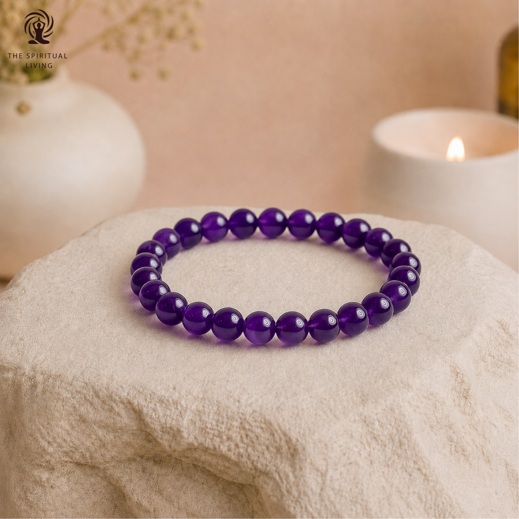 Natural Amethyst Bracelet