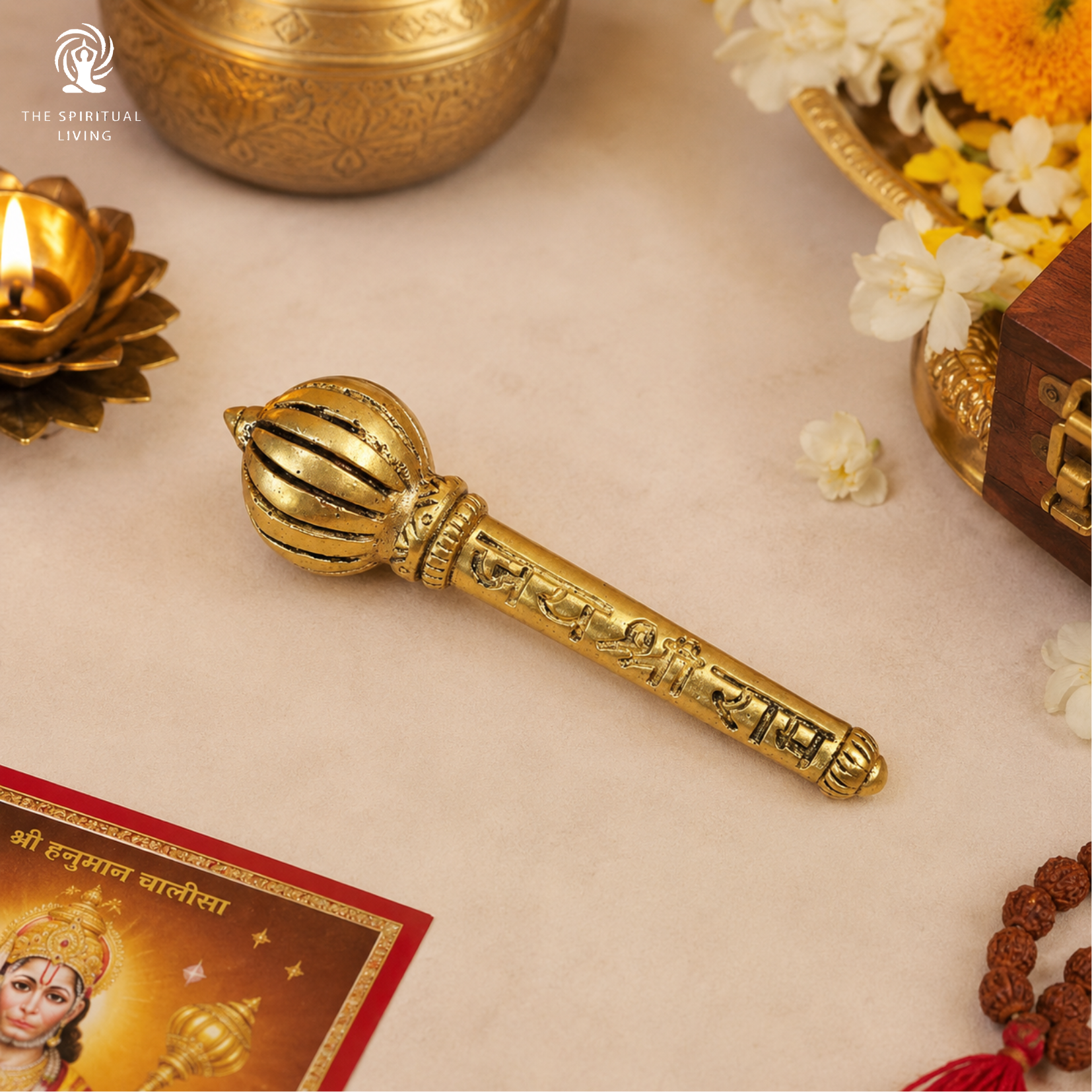 Gada Hanuman Ji - 4 Inch