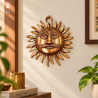 Copper Vastu Surya for Missing Window at East Wall - Vastu Remedy -  Size - 5 Inch
