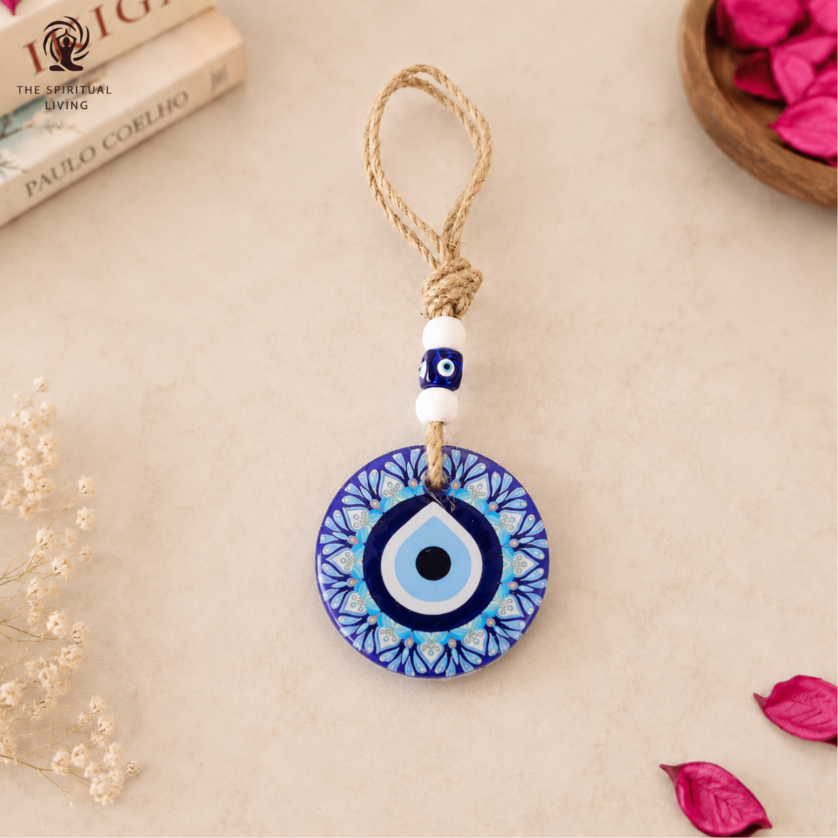 Evil Eye Hanging for Home Entrance - 8 INCH