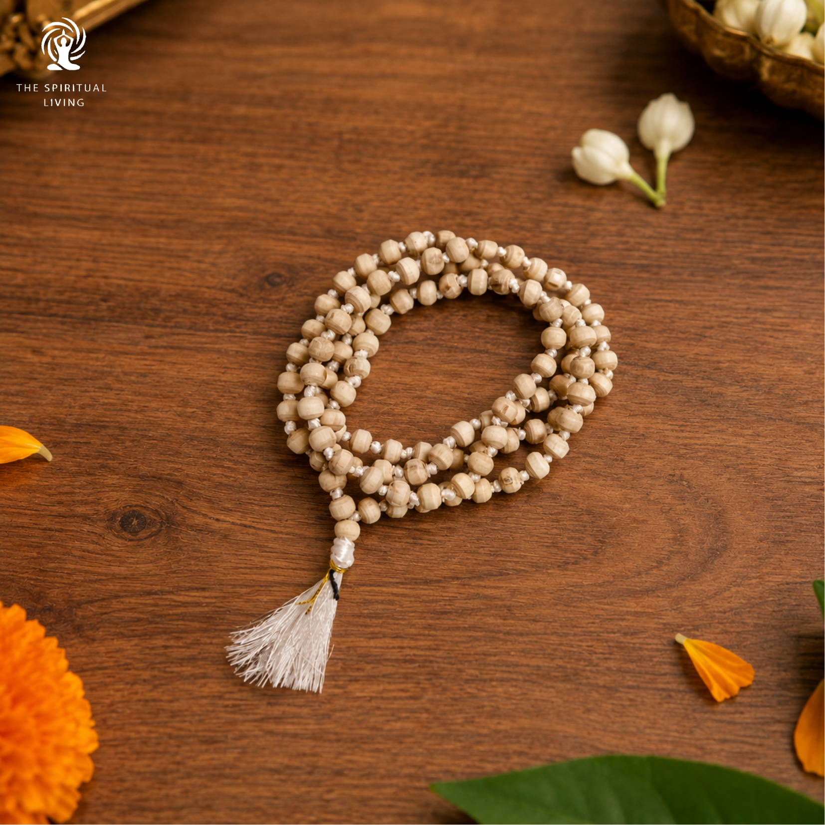 Tulsi Mala 54 Beads Original - 13 Inch - 6 MM
