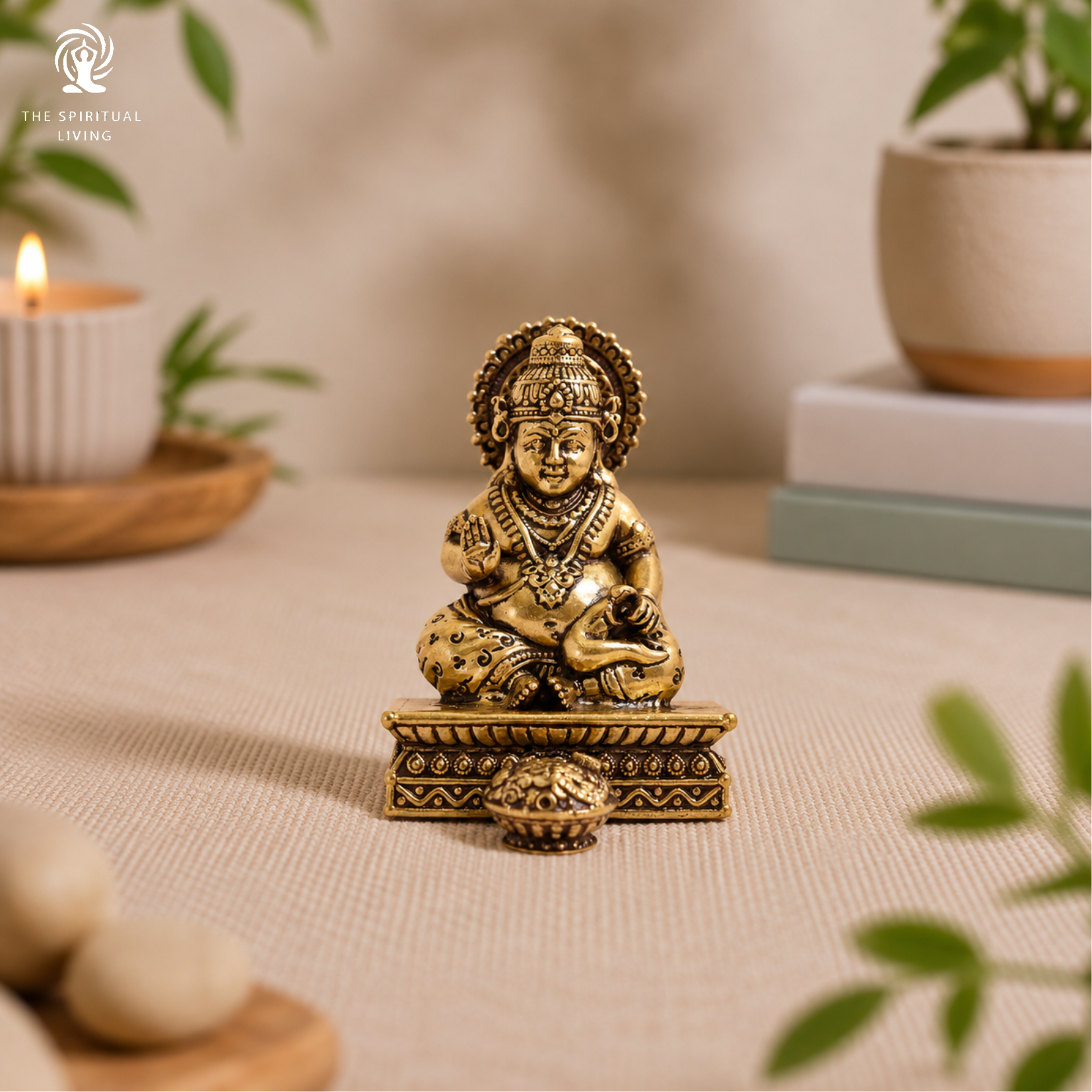 Brass Kuber Murti - 2.5 Inch