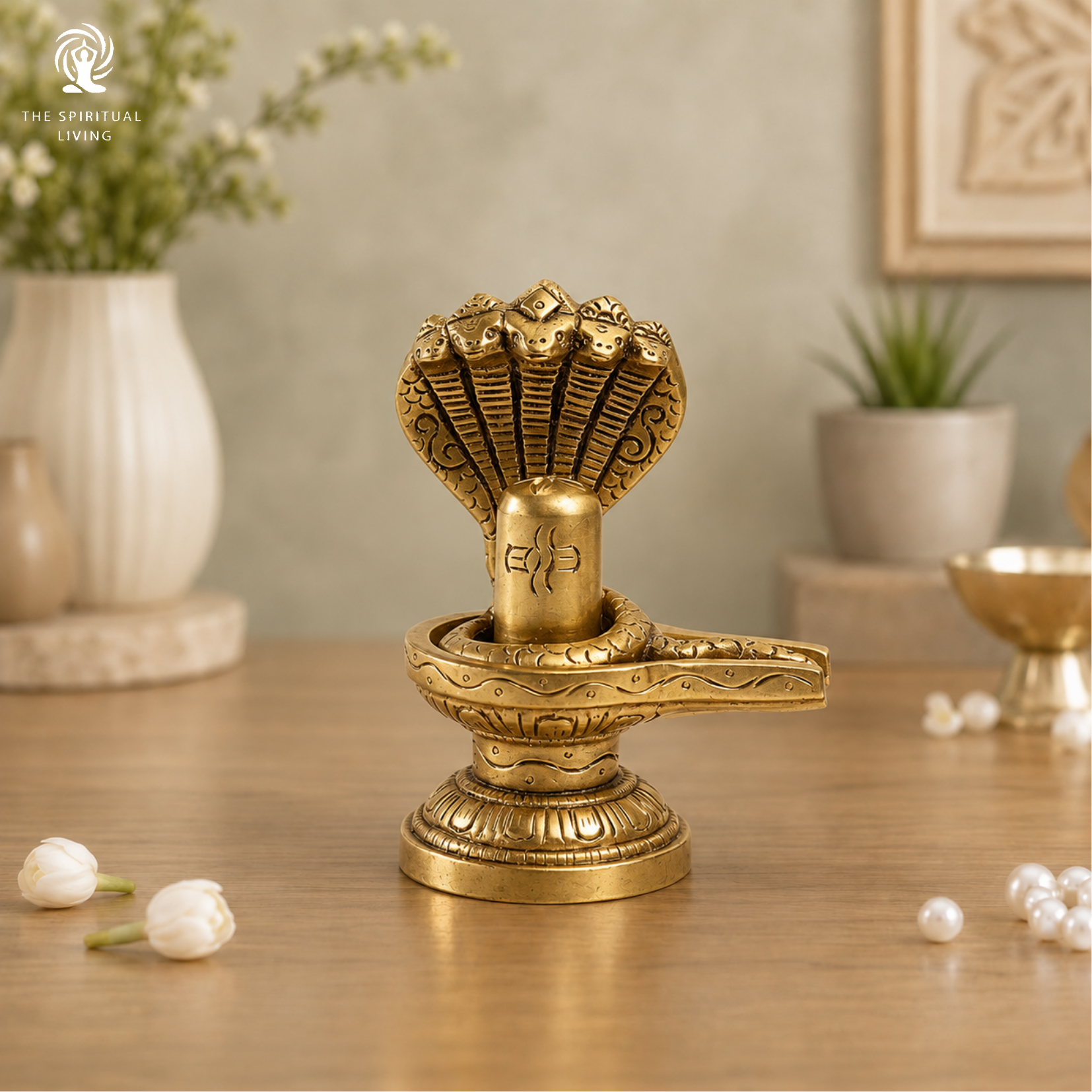 Brass Shivling for Pooja - 3 Inch