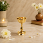Brass Udupi Nanda Akhand Jyoth Diya | Home Decor | Diwali Special | Housewarming Gift | Kuthu Vikkalu |
