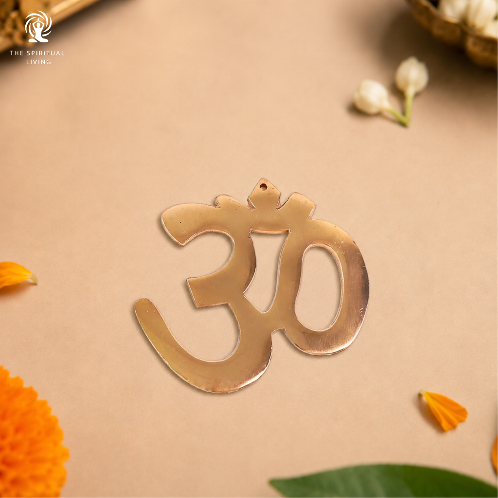 Om (Copper)  4 inch