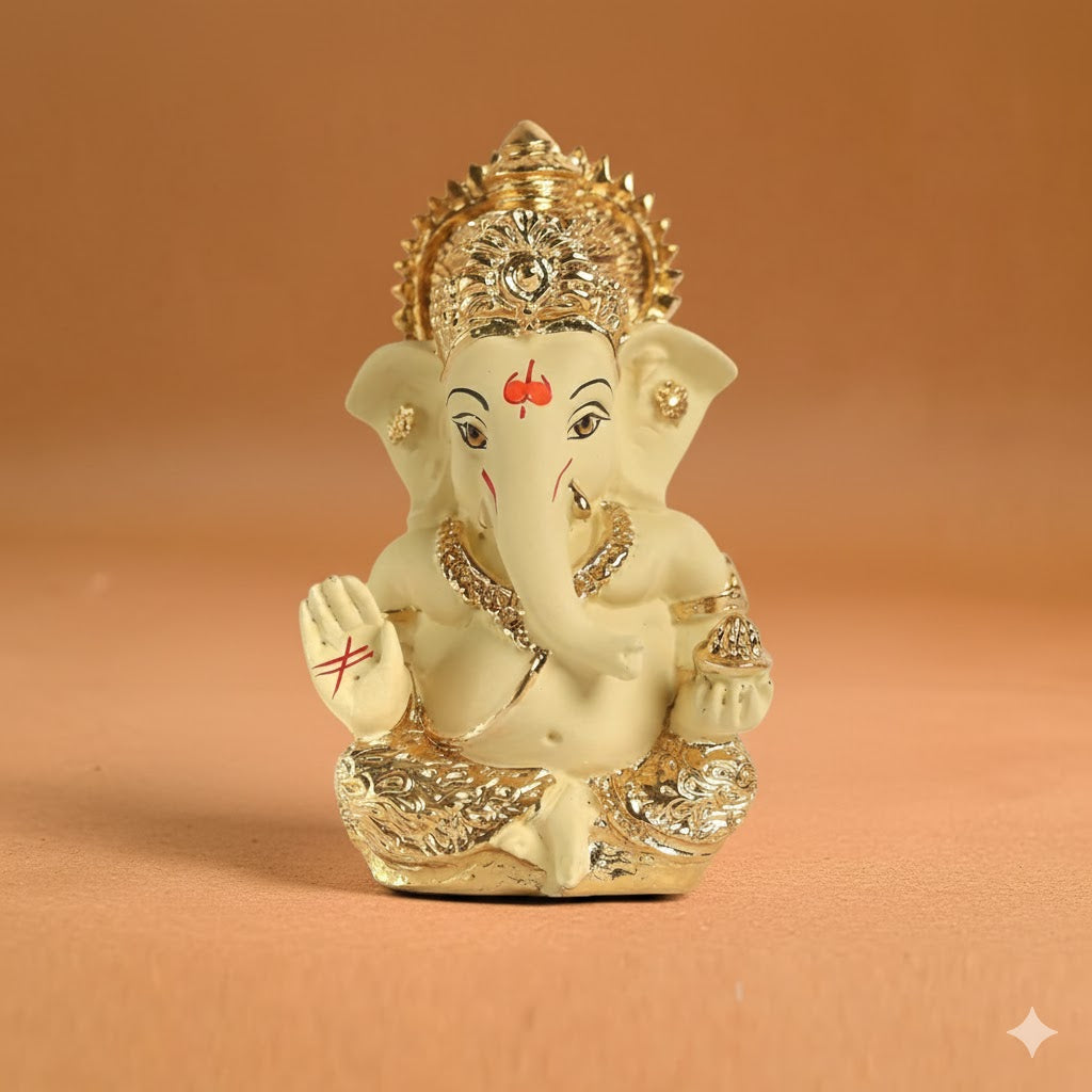 Ganesha Idol – Home Decor Figurine | 4.5 Inch