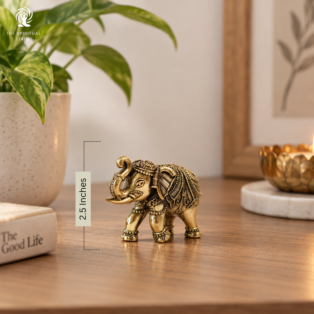 Elephant Statue for Good Luck - 2.5 Inch