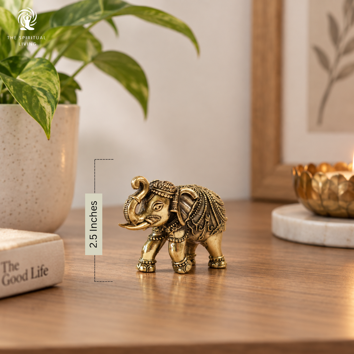 Elephant Statue for Good Luck - 2.5 Inch