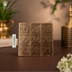 Copper Kuber Yantra - 4 Inch