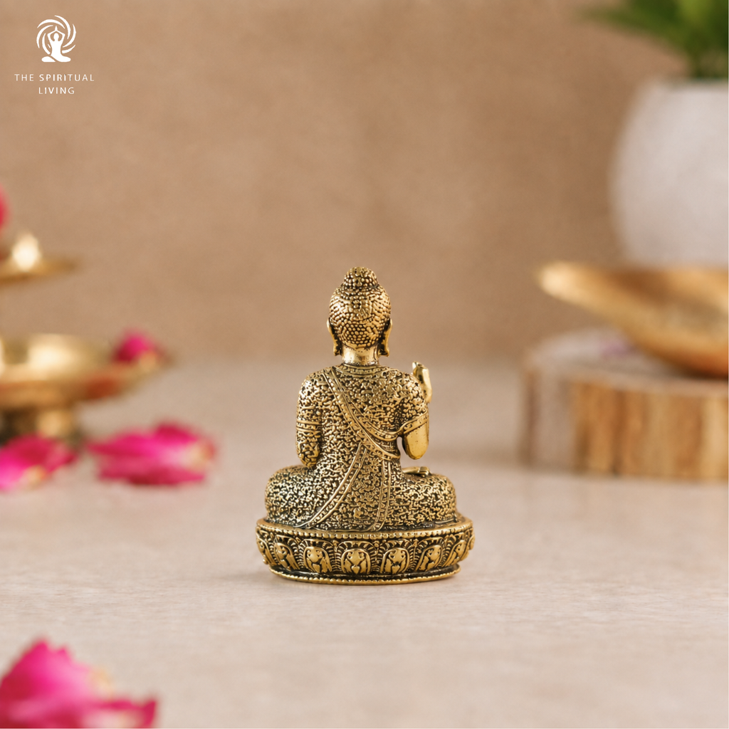 Lord Gautam Buddha Statue | 1.5 Inch | Small Murti Idols |