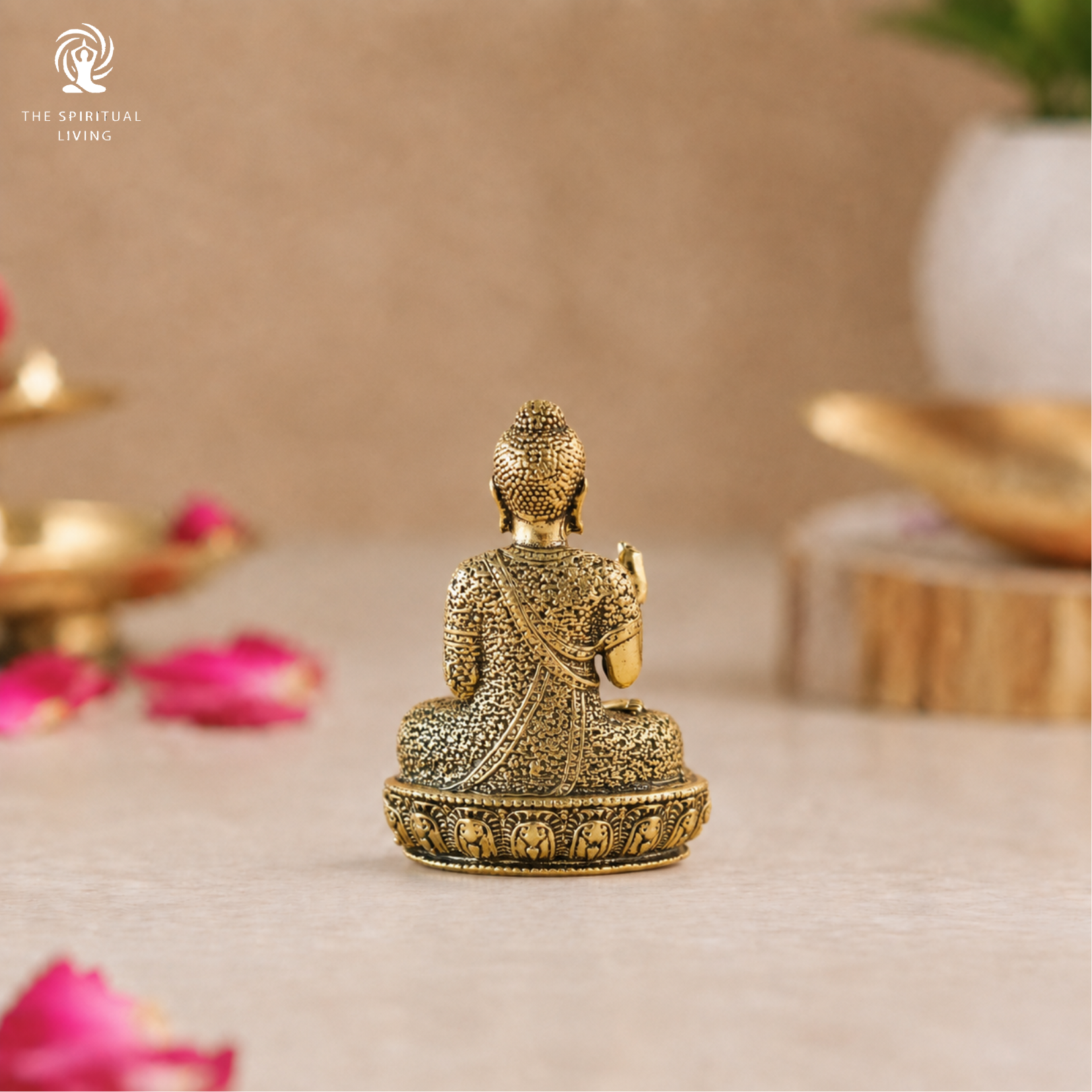 Lord Gautam Buddha Statue | 1.5 Inch | Small Murti Idols |