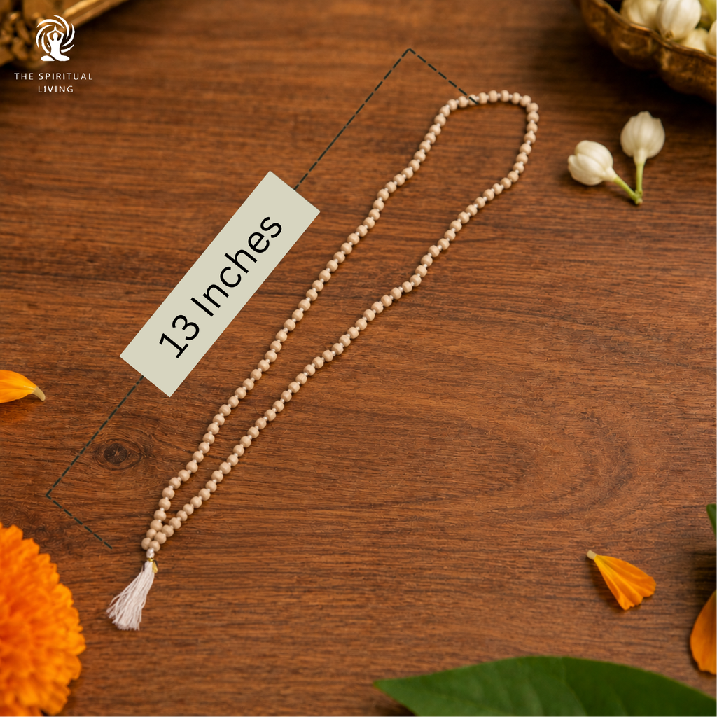 Tulsi Mala 54 Beads Original - 13 Inch - 6 MM