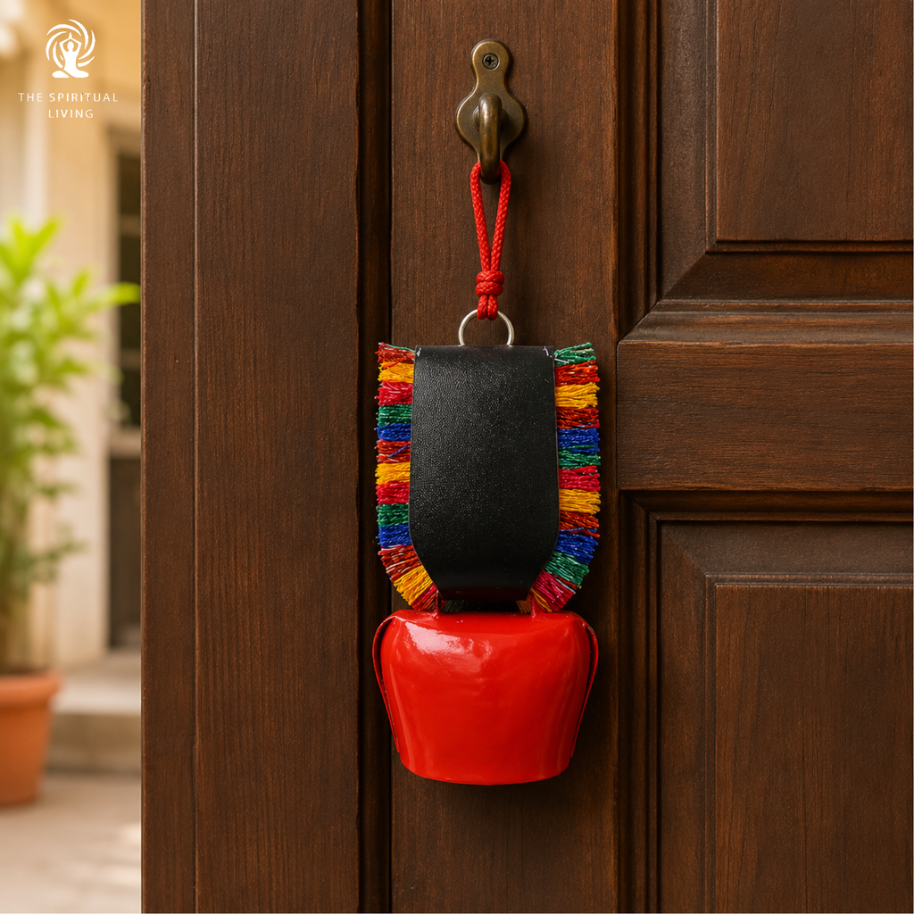 Swiss Cow Bell DDLJ Main Door Hanging - 6 Inch