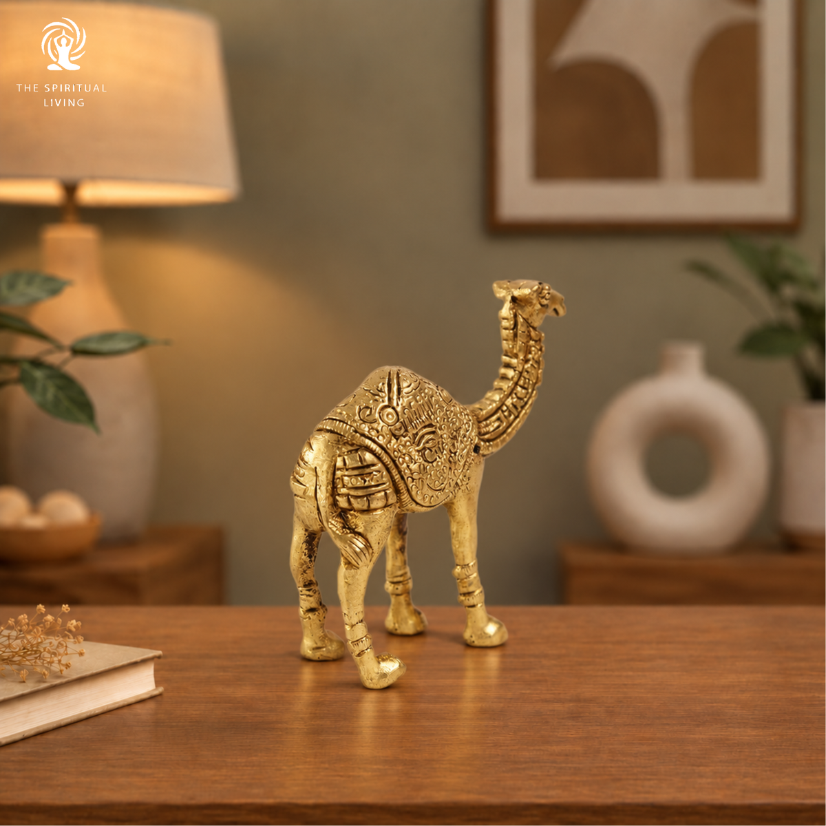 Brass Camel Statue for Vastu - 3 Inch