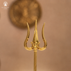 Zinc Trishul Stand - 6 Inch
