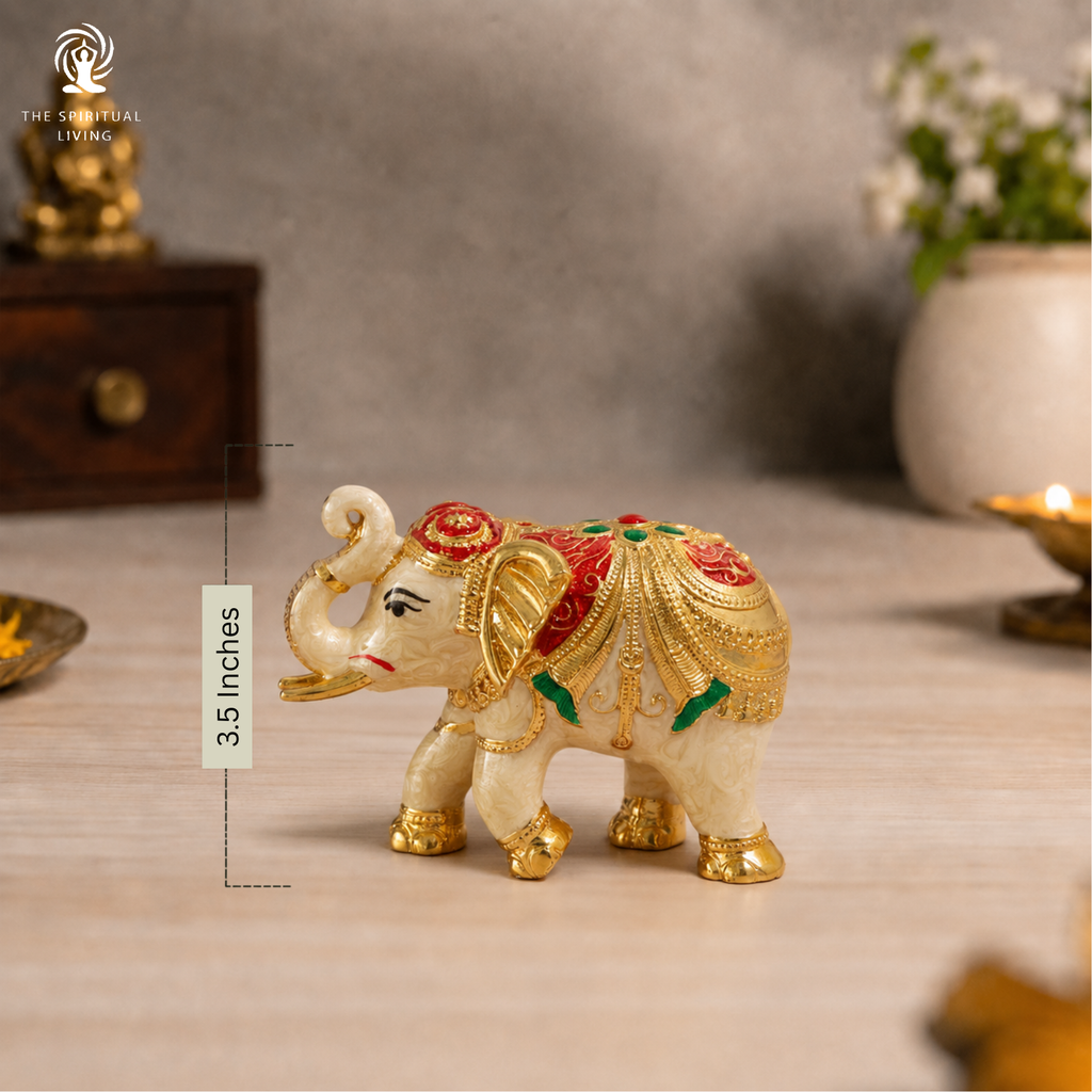 Elephant Statue for Good Luck - 3.5 Inch