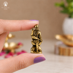 Brass Sai Baba Miniature Idol | 1.25 Inch | Sainath Murti | Home Temple | Shirdi Wale | साईं बाबा |