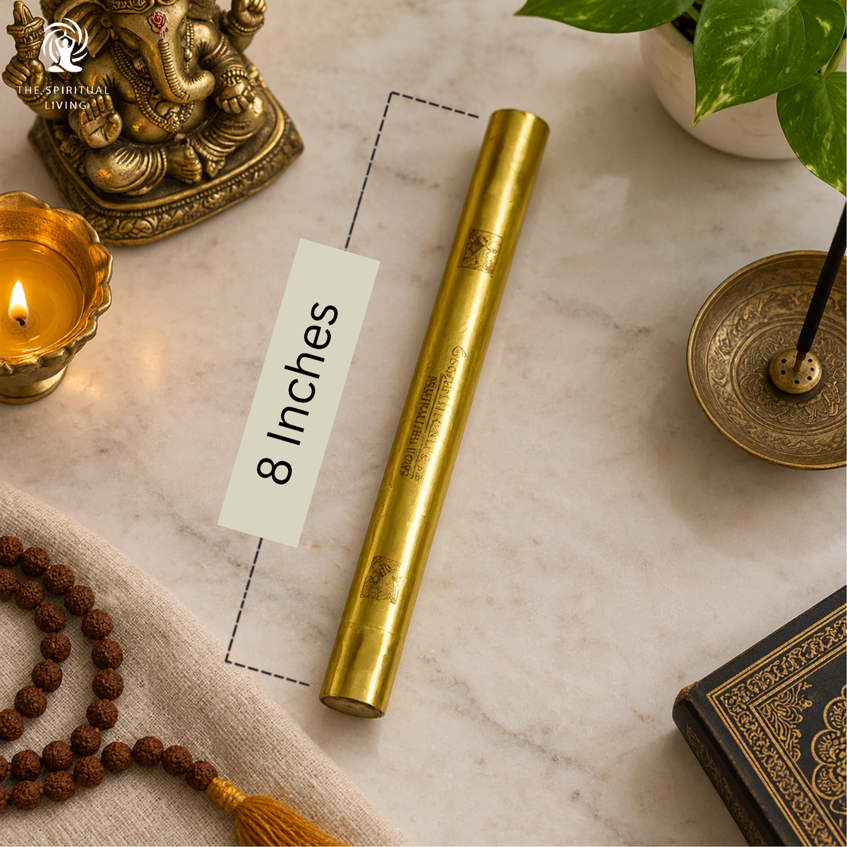 Geopathic Stress Rods (Brass) 8 Inch