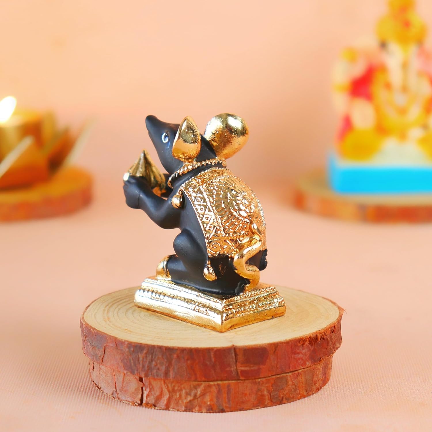 Moshak Idol | 2.25 Inch | Chuha Mushak Vahan |