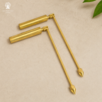 Brass Dowsing L Rods Pair - 13 inch