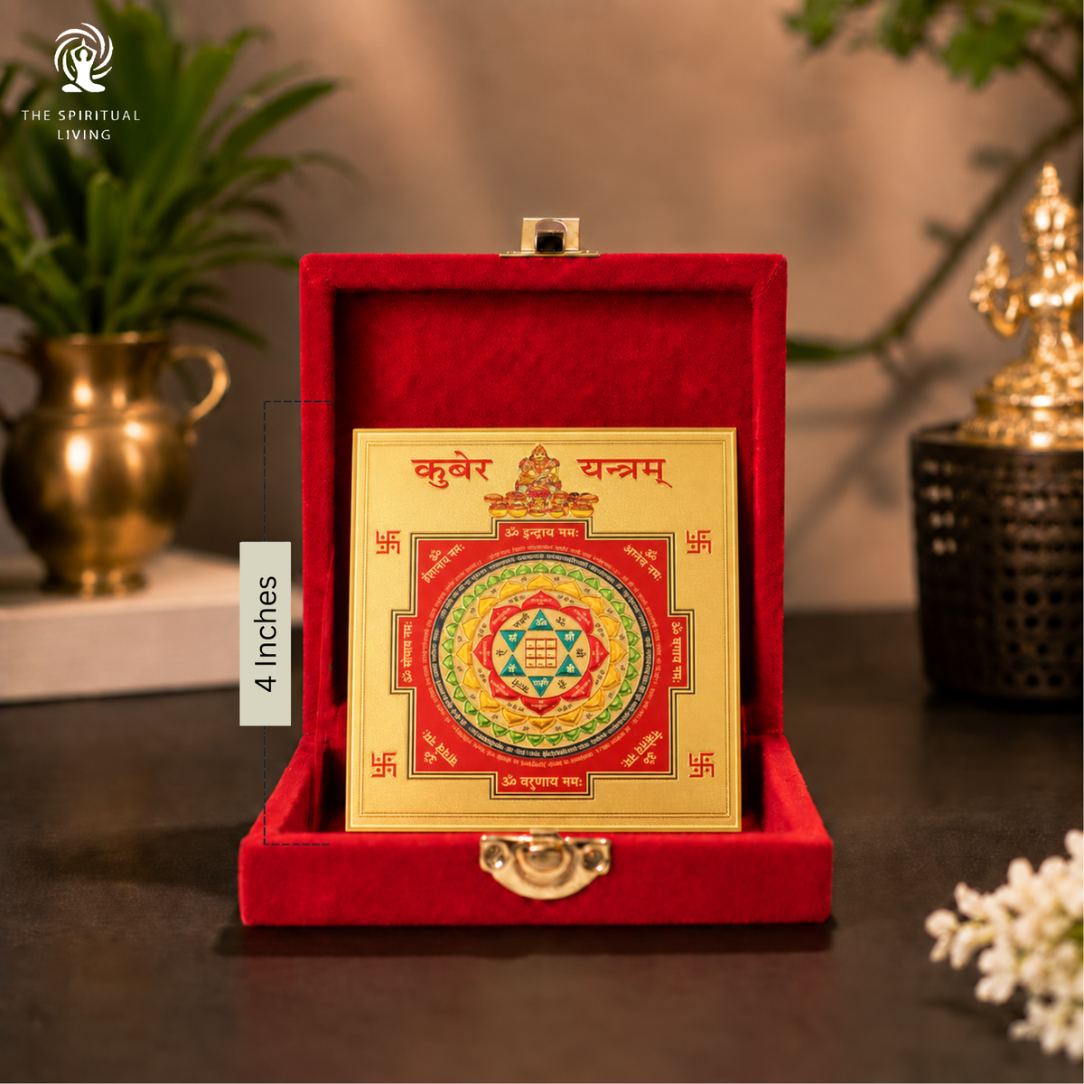 Shree Kuber Yantra - 4 Inch