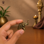 Elephant Miniature Figurine | 1 Inch | Fengshui & Vastu | Pack of 2 | Elephant Idol |