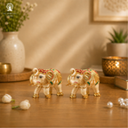Elephant Statue for Good Luck - 3.5 Inch - 2 Pcs