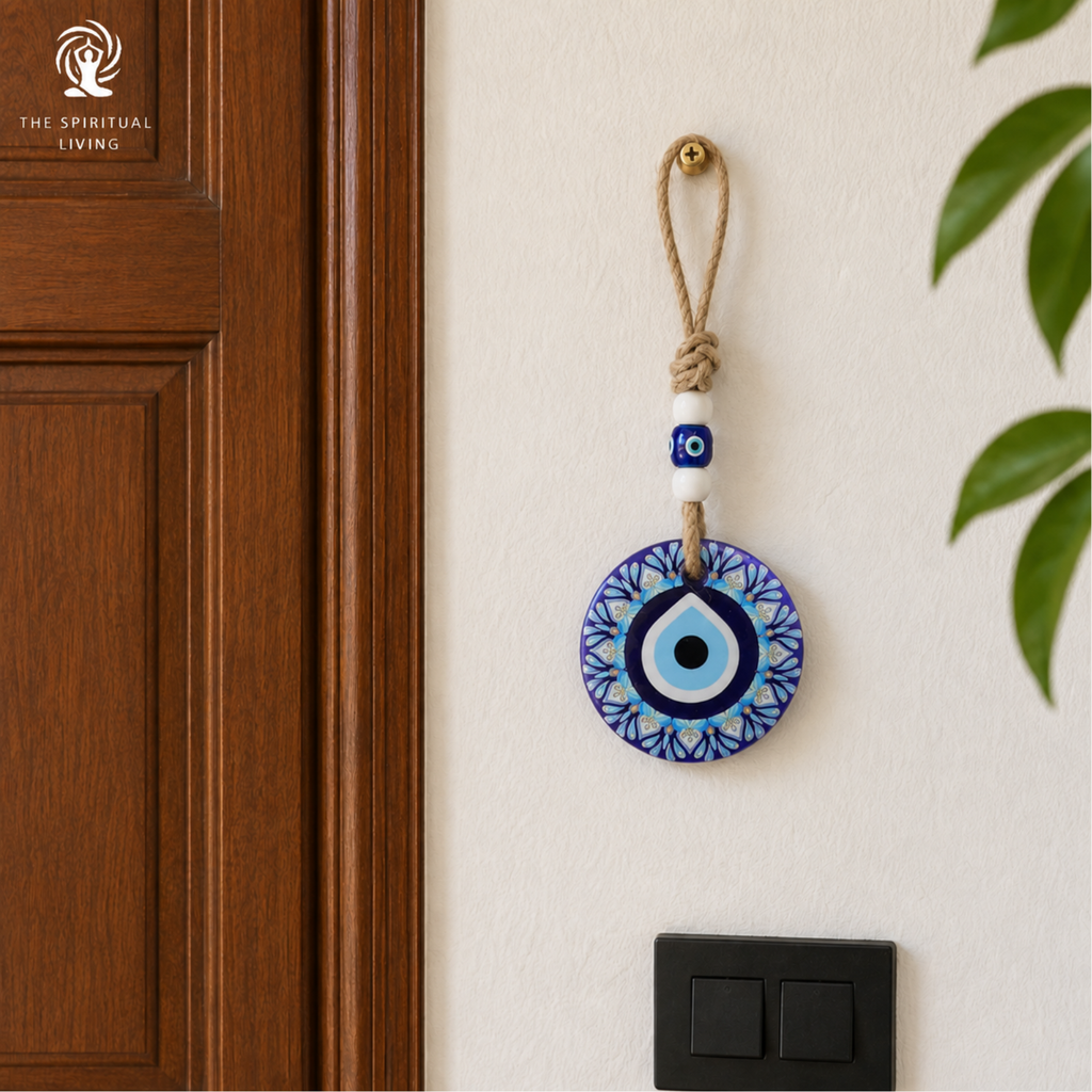 Evil Eye Hanging for Home Entrance - 8 INCH