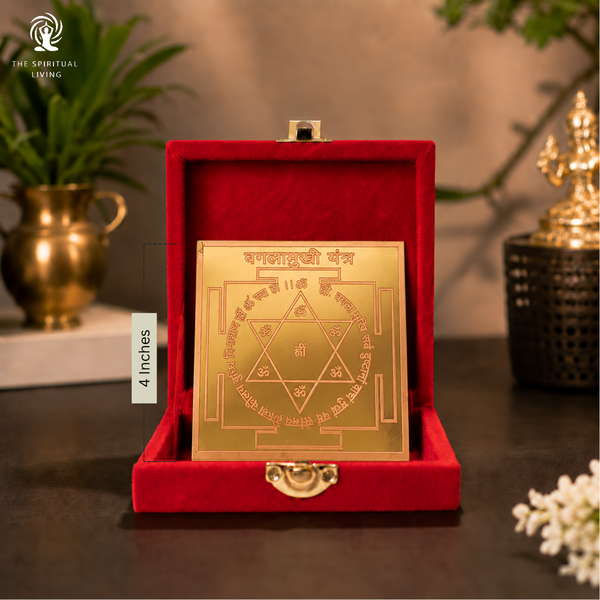 Shri Baglamukhi Yantra  3 inch