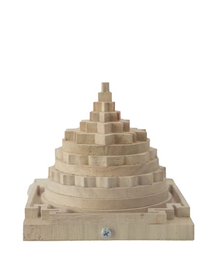 Meru Shriparni Shri Yantra with Acrylic (Box) 4 inch
