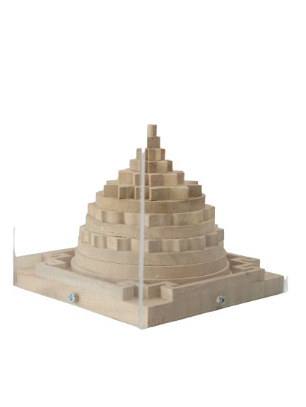 Meru Shriparni Shri Yantra with Acrylic Box 3 inch