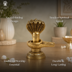 Brass Shivling for Pooja - 3 Inch