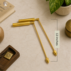 Brass Dowsing L Rods Pair - 13 inch