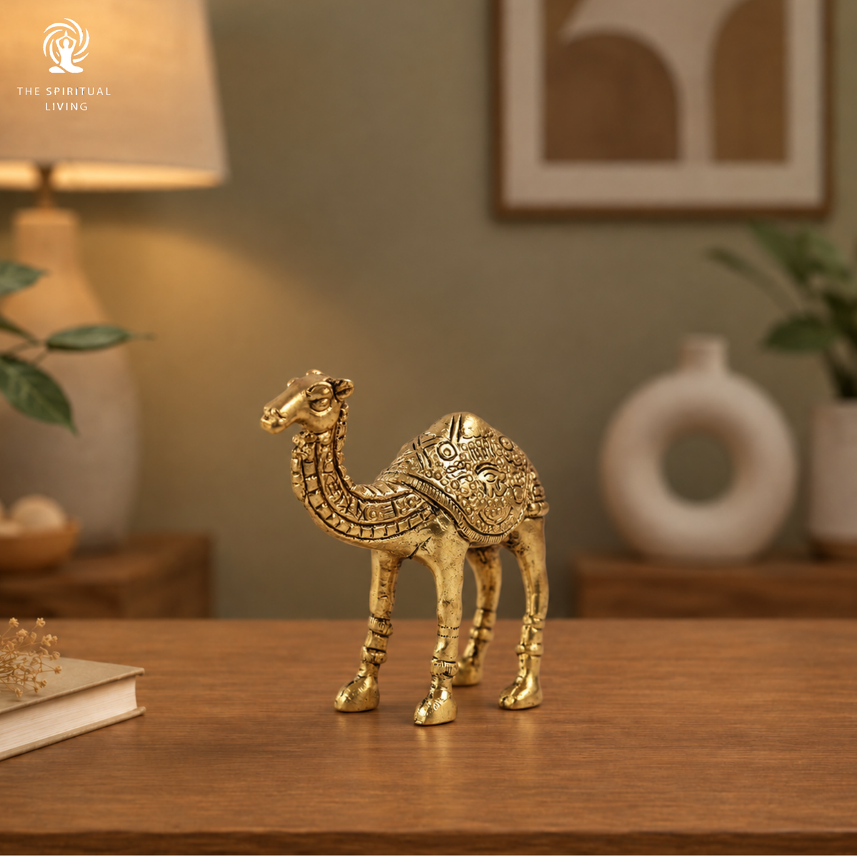 Brass Camel Statue for Vastu - 3 Inch