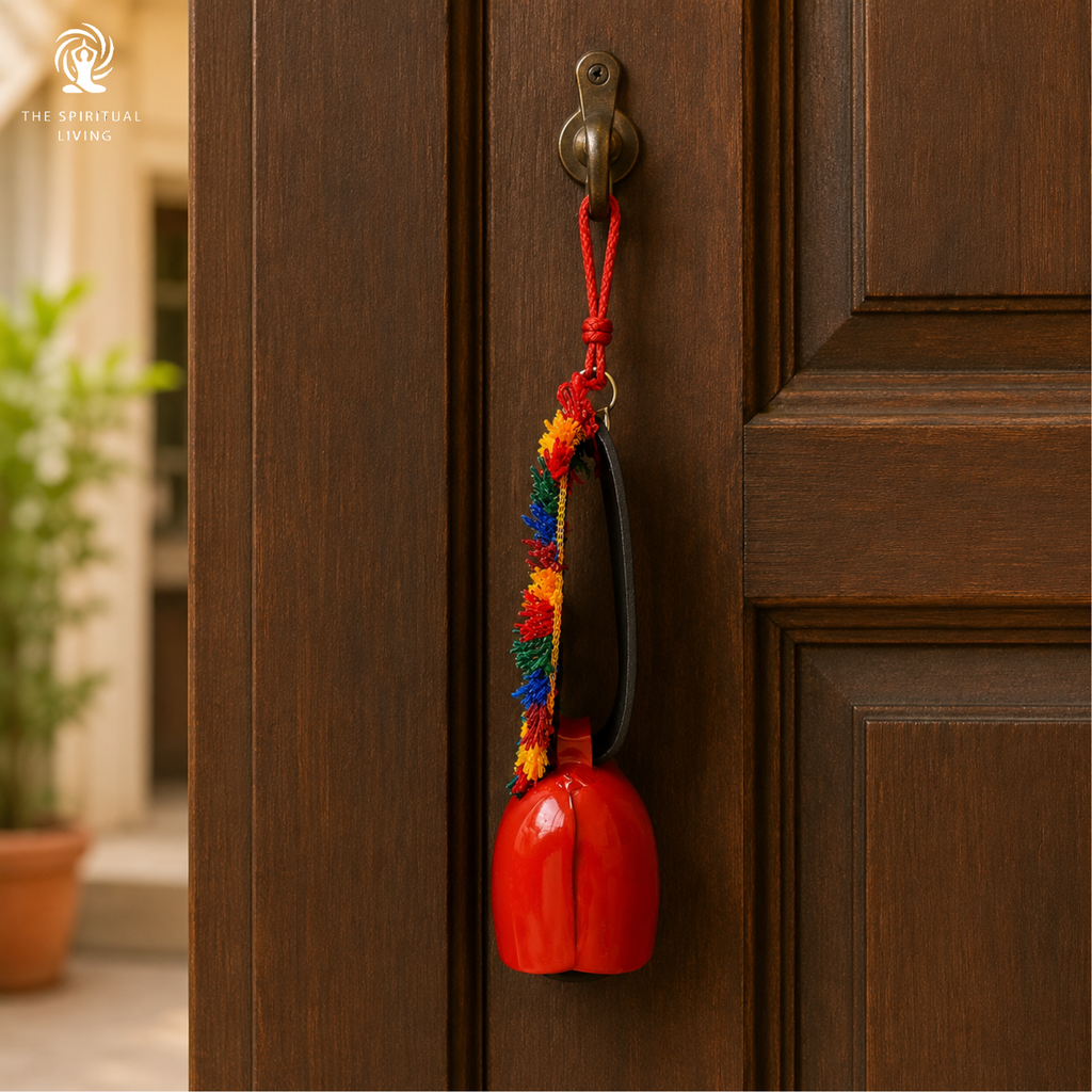 Swiss Cow Bell DDLJ Main Door Hanging - 6 Inch
