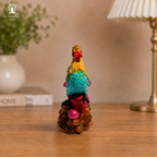 Wishfulfilling Multicolor Rooster Figurine