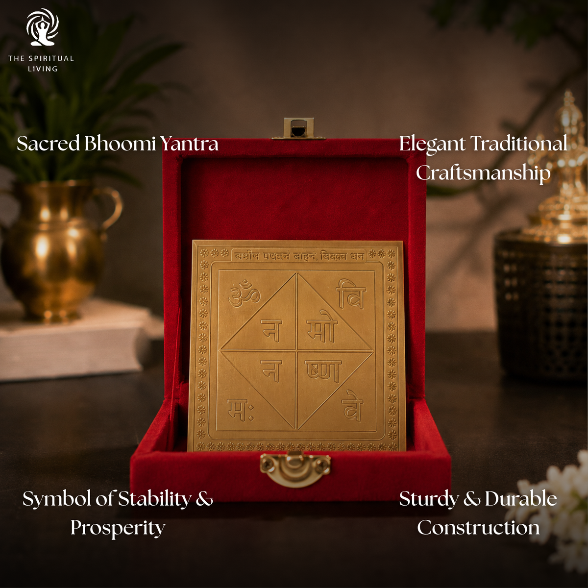 Copper Property Sale Yantra | 4 Inch | Bhoomi Yantra | Protection | वास्तु उपाय |  Shop | Office | Land | Home |