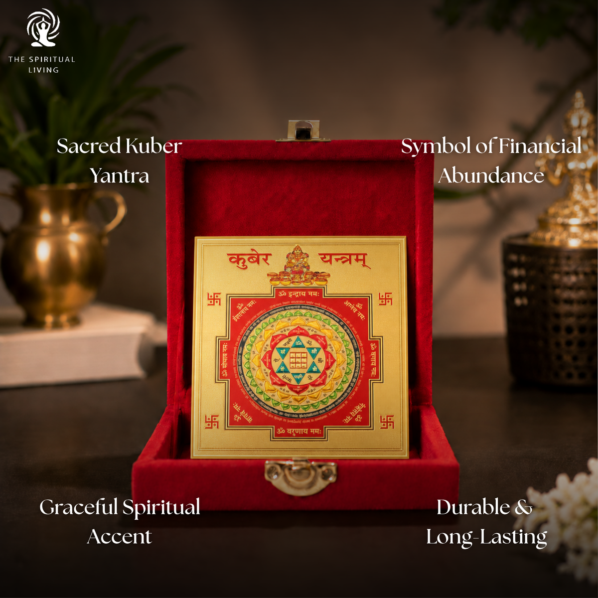 Shree Kuber Yantra - 4 Inch