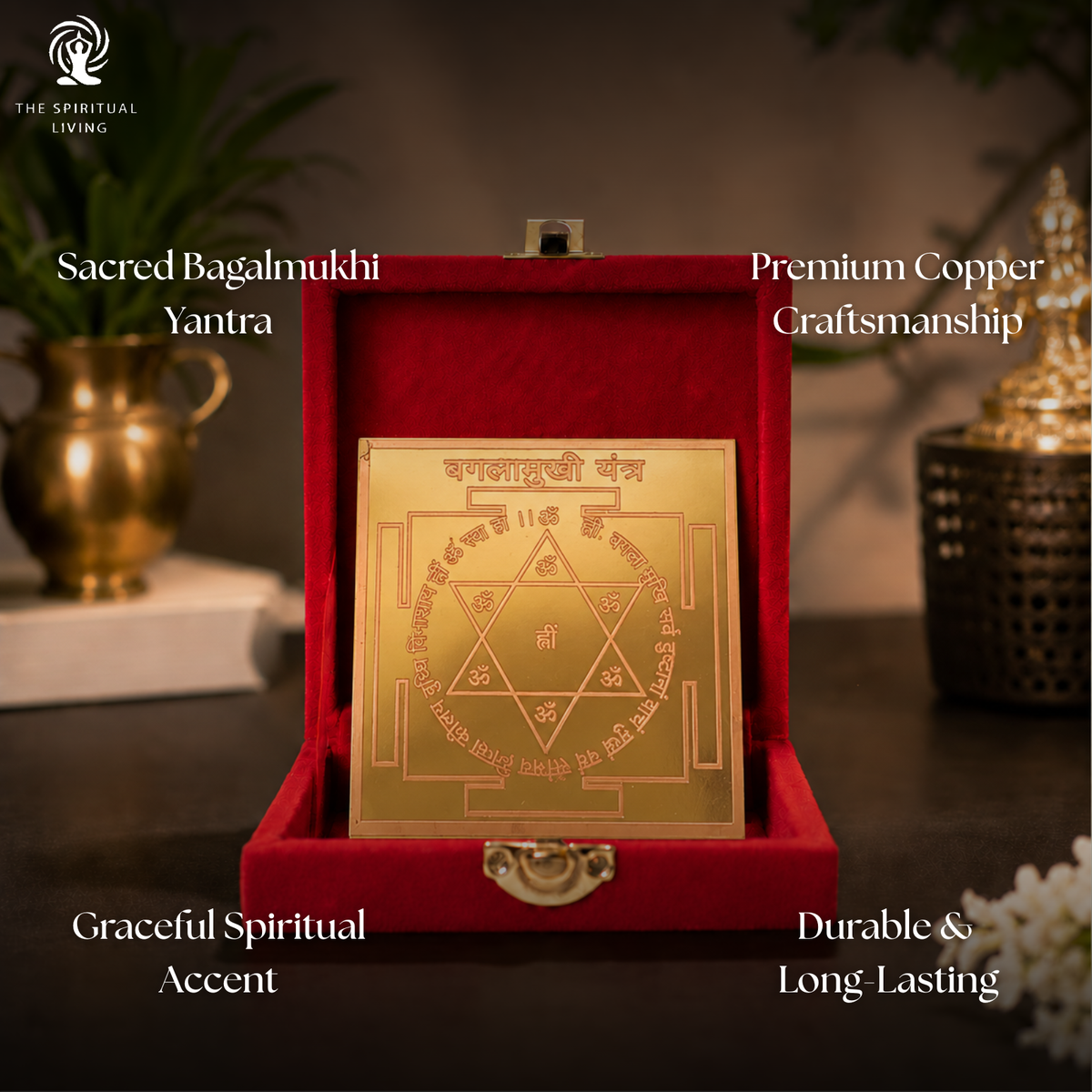Shri Baglamukhi Yantra  3 inch