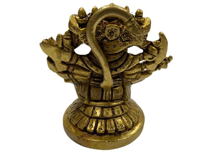 Brass Lord Panchmukhi Hanuman Ji Idol