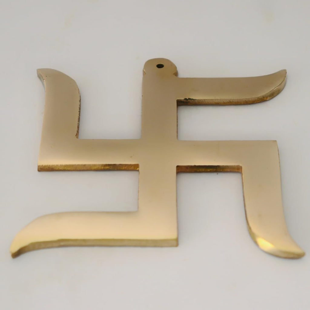Brass Swastik - 3 Inch