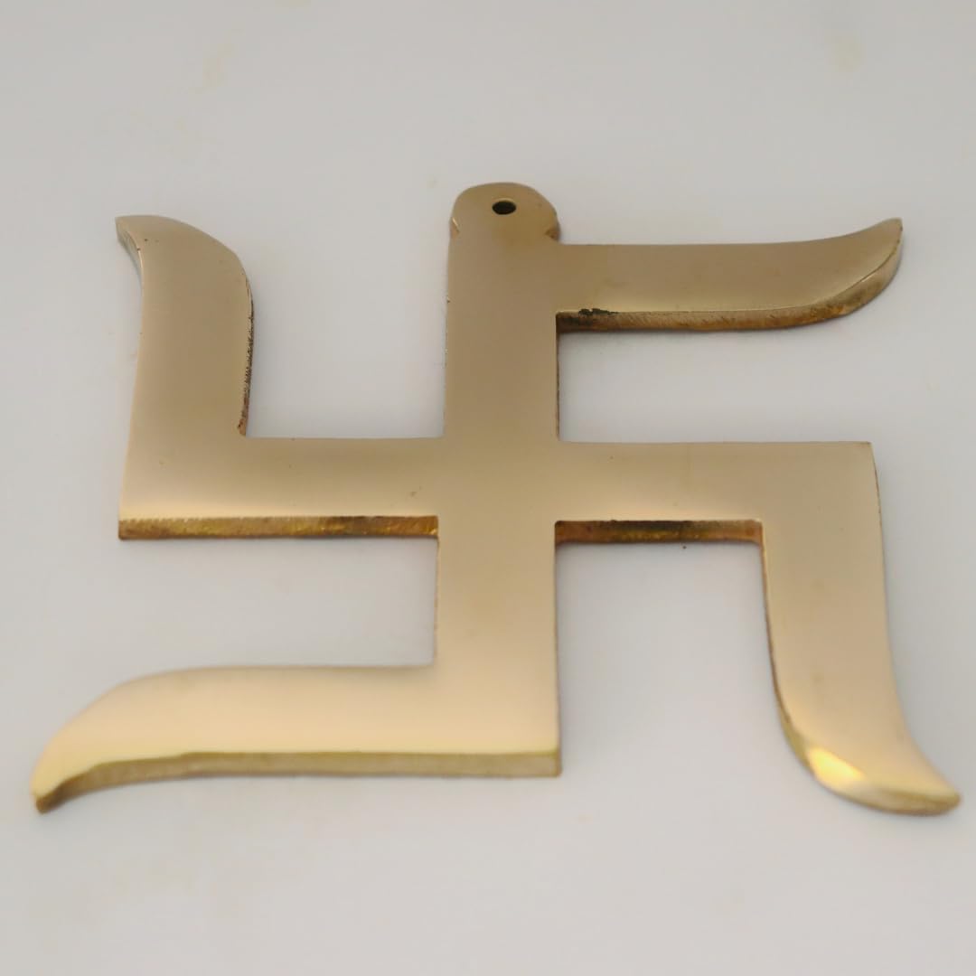 Brass Swastik - 3 Inch