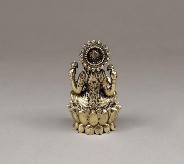 Brass Laxmi Idol - 2.5 Inch